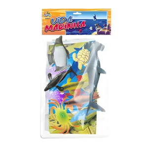  Animais Marinhos  Emborrachados  TK-1947 Toy King - Divertido para todos os kid 
