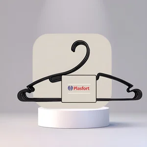 Cabide Vintage Cinza Kit 3 Unidades PA 110 PlasFort