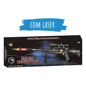 Metralhadora  Combat Zone TK-AB4304 Toy King - Divertido para todos os kid 