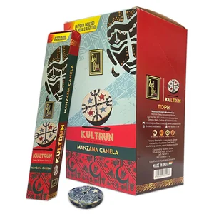 Incenso Maça com Canela Kultrun Zed Black Ref. ZBK19