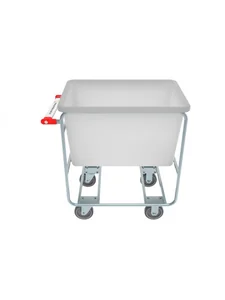 Carrinho cuba Inox 180 litros Modelo: L419.04