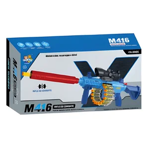 Metralhadora  com Cartucho TK-AB6581 Toy King - Divertido para todos os kid 