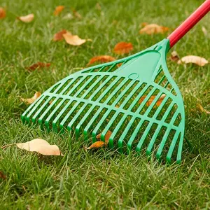 Rastelo-Vassoura para jardim plástica