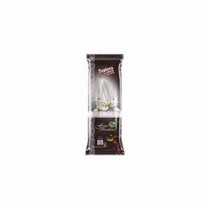 Picolé 80 g Creme de Tapioca com Coco e Leite Condensado C/30 un Fruta Brasileira