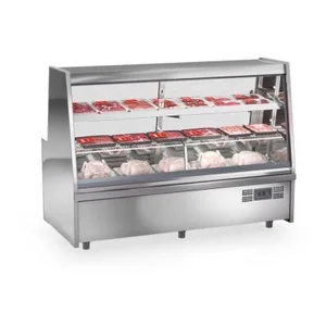 BALCÃO FRIGORÍFICO P/ CARNES E AVES GRTA-200A AI GELOPAR