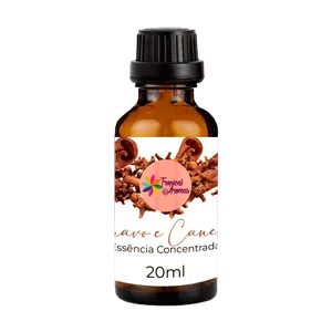 Essência Concentrada 20ml Cravo E Canela