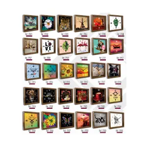 Relógios com Estampa Medidas 30x30cm Ref. 379