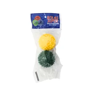 Mini Bola Fisioterapia Cravo C/2 Para Reabilitacao BOLAS HIPER Ref 230C