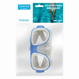 Óculos de Mergulho Akash Summer CRS-1483 | Conforto, Visão Nítida e Segurança Subaquática