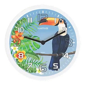 Relógio de Parede Verão Redondo - Nativo