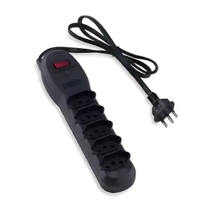 Filtro de Linha 5 Tomadas 2P+T Bivolt Ref. 050 Prolar