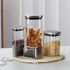 Pote de Vidro Hermético Quadrado 1.5 L CV-223
