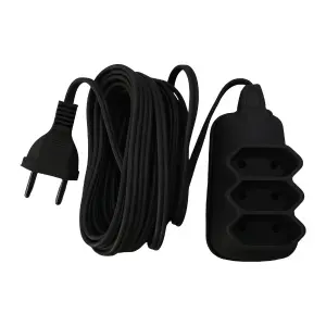 Baby Fio Preto Pl 03 Mts Ref 142 CELUZ Cabo Flexivel Uso Geral Instalacao