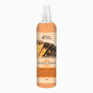 Perfume De Ambiente Cravo E Canela 240ml - Spray Para Ambiente