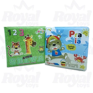 654 - Livro de Banho Selva e Praia