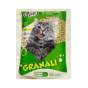 Granali Granulado Higiênico De Madeira 2kg