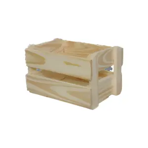 Caixote de Feira Natural P Ref. 100044 - Elis Artesanatos