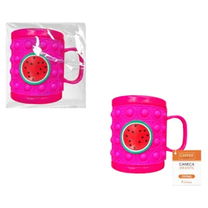 Caneca Infantil 350 ml Akash Imports CRS-2269 Copo Divertido para Crianças