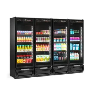 CONSERVADOR E EXPOSITOR DE BEBIDAS FRIOS E LATICÍNIOS GCVR-1950 LB PR GELOPAR
