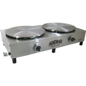 Maquina de Crepe Frânces Panquequeira PAN-GÁS-DUPLA ADEMAQ