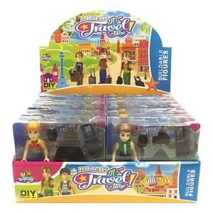 Blocks Viajantes TK-AB7987 Toy King - Divertido para todos os kid 