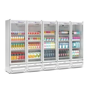 CONSERVADOR E EXPOSITOR DE BEBIDAS FRIOS E LATICÍNIOS GCVR-2500 BR GELOPAR