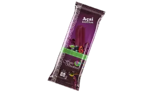 Picolé 80 g Açaí Natural C/30 un Fruta Brasileira