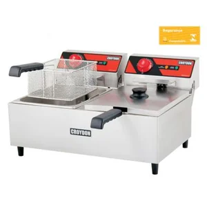Fritadeira Elétrica Heavy Duty (2x4,5 litros) FH2B CROYDON