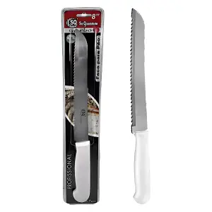 Faca De Cozinha Com Cabo Em Plastico Ref. SQ2971 Marca SQ Resistente E Pratica Para Uso Diario