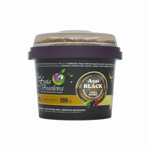 Pote 220 ml – 200 g Açaí Black C/12 un Fruta Brasileira