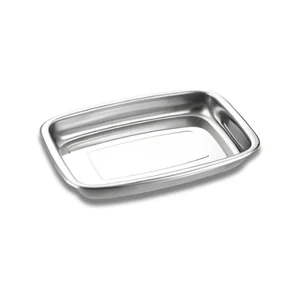 TRAVESSA DE SERVIR PEQUENA EM  AÇO INOXIDÁVEL IMPERIAL Martinazzo