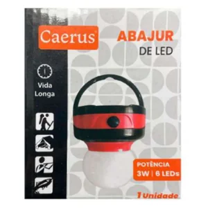 Abajur de LED Akash Imports CRS-2202 – Iluminação Moderna e Elegante para Qualquer Ambiente