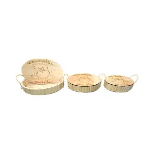 Bandeja Oval Com Carinho Grande Ref. 100951 Elis Artesanatos