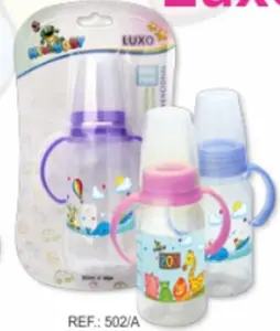 Mamadeira Luxo Ortodon C/1 NEW BABY Ref 502 Infantil Resistente E Prática Para O Dia A Dia