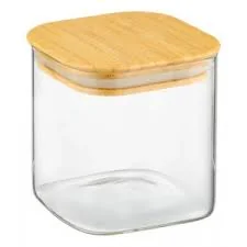 Pote de Vidro Quadrado 800ML CV-213