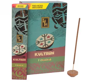 Incenso Sete Chakras Kultrun Zed Black Ref. ZBK37