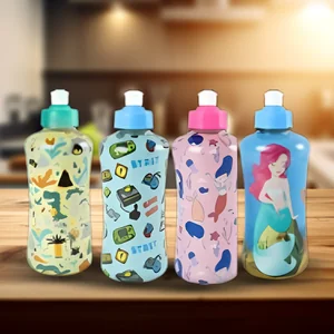 Squeeze Star Kids Push Pull Infantil 500ml - Plásticos Ideal