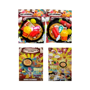 Conjunto Fast Food TK-AB8684 Toy King - Divertido para todos os kid 