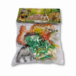 Kit Selva PRECIZA Ref 1158 Brinquedo Infantil Educativo Divertido E Resistente Para Crianças