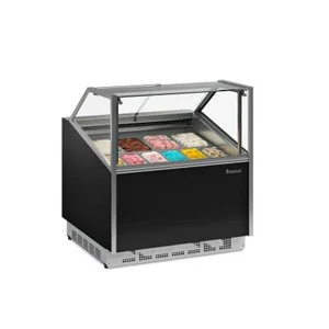 GELADEIRA EXPOSITOR PARA SORVETES DE MASSA GESG-12 PR GELOPAR