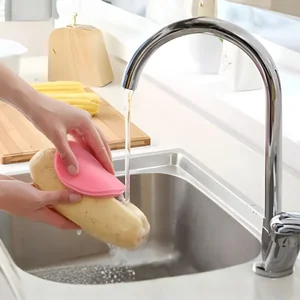 Esponja de Silicone Estrela Lila Home - Referência 201063, Durável e Prática para Limpeza