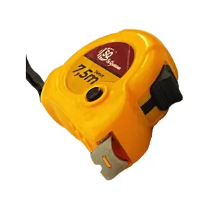 Trena Metrica 7,5M Ref. SQ3099 Marca SQ Compacta E Resistente Para Medicoes Precisas