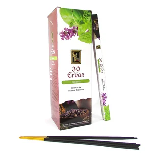 Incenso 30 Ervas Linha Premium Zed Black  Ref. ZB03