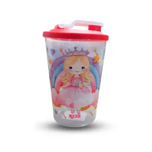 Copo Mobil 450Ml Meninas Sortidos AZZU Ref 1420MB Infantil Resistente