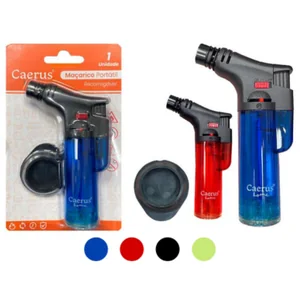 Maçarico Portátil Recarregável Akash Imports CRS-2538 Ideal para Cozinha e Uso Profissional