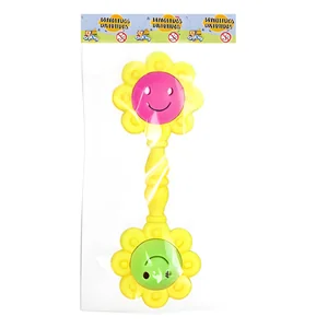 Chocalho Flor TK-AB8854 Toy King - Divertido para todos os kid 