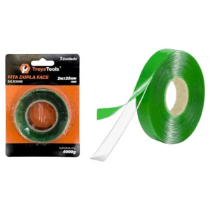 Fita Dupla Face  2Mx25mm Akash Imports TRY-0110 – Alta Resistência e Durabilidade