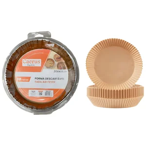Forma Descartável para AirFryer Akash Imports CRS-2572 – Praticidade e Limpeza Sem Esforço