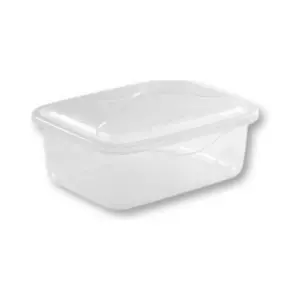 Organizador Retangular M 700ml Elegance Ref. 499 3UD Compacto E Versátil Para Organização