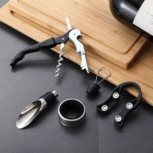ABRIDOR DE VINHO KIT C/ 5PÇS EM9823